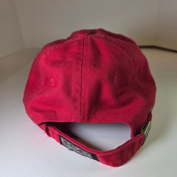 2002 PGA Championship Hazeltine 84th Golf Hat Red Adjustable Strapback Cap - Picture 4 of 11